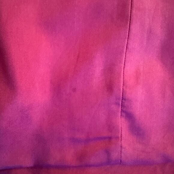 Graham & Spencer 100% Silk Ombre Pink & White Dip Dye Dress Medium - Picture 7 of 11